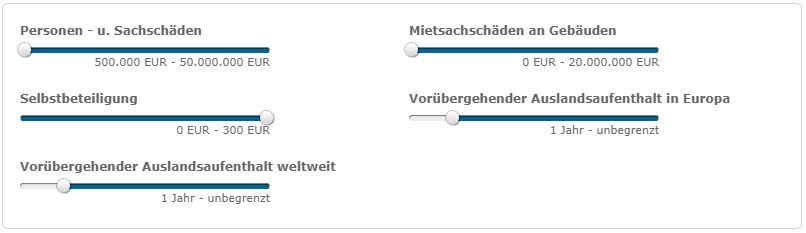 Pferdehalterhaftpflicht berechnen